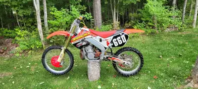 I am selling a Honda CRF 250, a nimble and powerful dirt bike, perfect for hitting the trails or tra...