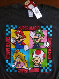Super Mario T-Shirts ⭐ (New w/ tags)