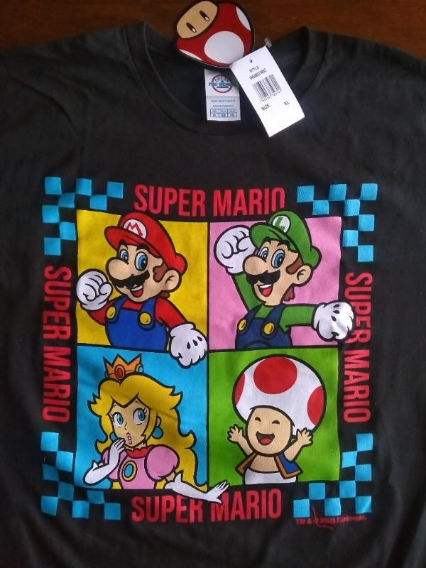 Super Mario T-Shirts ⭐ (New w/ tags) in Men's in Lethbridge