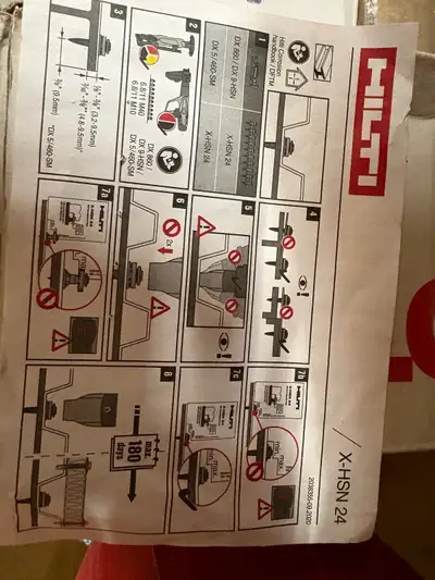 Hilti X-HSN 24 Fasteners, View more