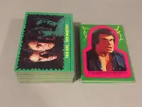 THE INCREDIBLE HULK 1979 TOPPS PARTIAL SET & PARTIAL STICKERS