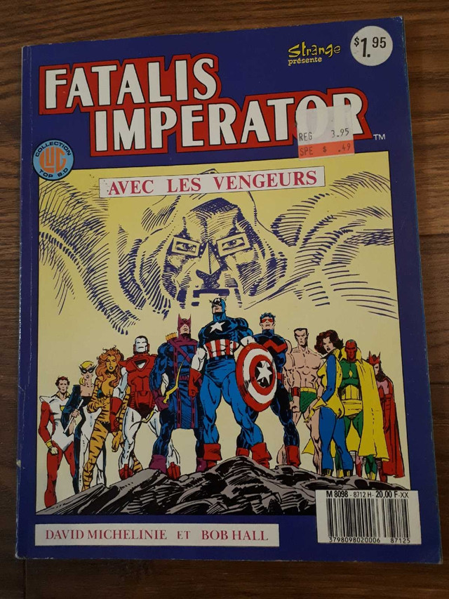 Comic BD Fatalis Imperator Dr Doom Marvel dans Bandes dessinées  à Laval/Rive Nord