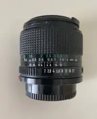 Canon FDn 28mm f2.0 Lens