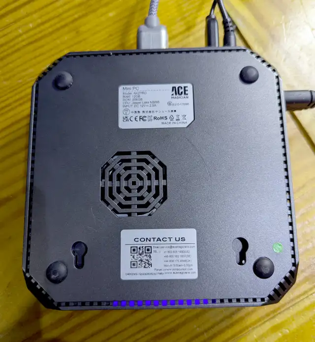 ACEMAGICIAN Mini PC Intel N5095 12GB DDR4 RAM 256GB SSD as BNIB in Desktop Computers in City of Toronto - Image 5