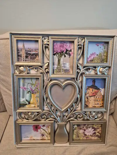 Brand New 7-Photo Collage Frame – Never Used – $15, View more