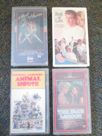7 VHS movies (on choice)