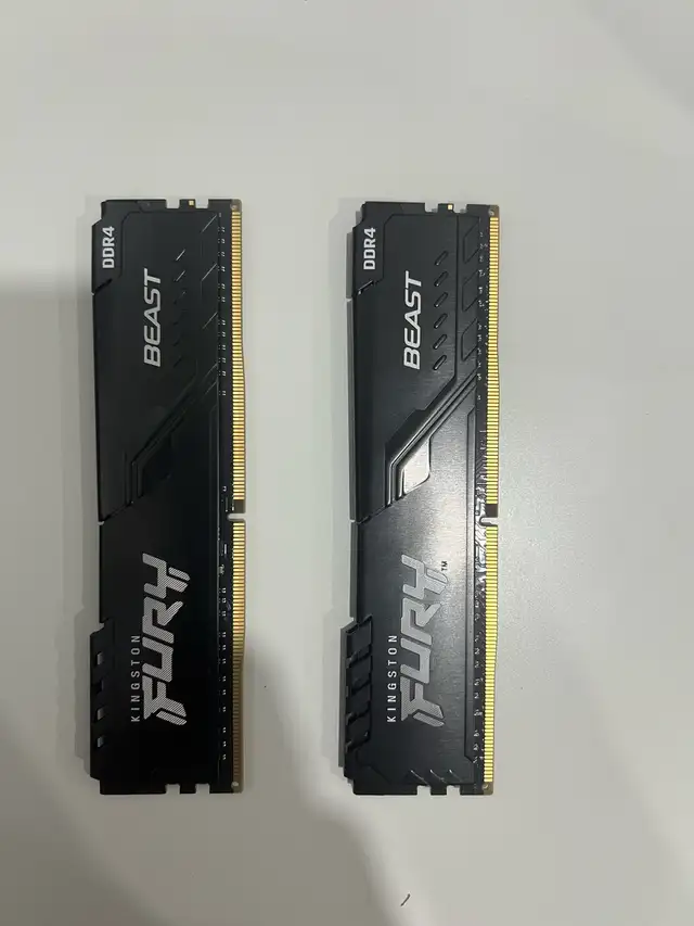 Kingston FURY Beast 16GB DDR4 3600MHz RAM