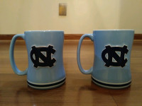 NORTH CAROLINA TAR HEELS POWDER BLUE COFFEE MUGS (2014)