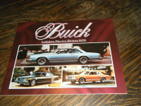 GM Buick LeSabre, Electra, Riviera Car 1978 Sales Brochure