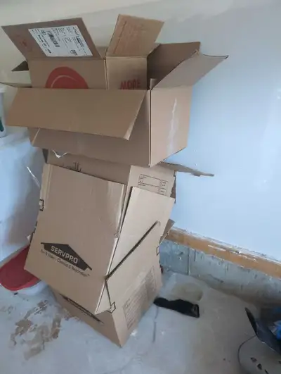 moving boxes -FREE, View more