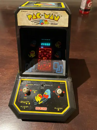 Mini Coleco Pac-man, working. $30