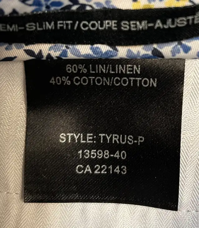 Men’s Simon’s Beige Linen/Cotton suit NWT(pd$400) in Men's in Calgary - Image 4