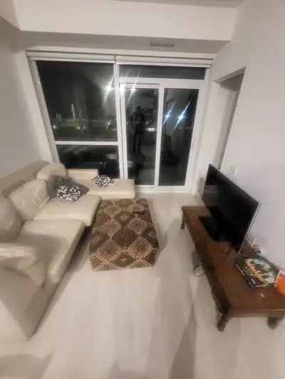 OFFERING: Master bedroom (private bathroom and private balcony entrance) in a two bedroom condo for...