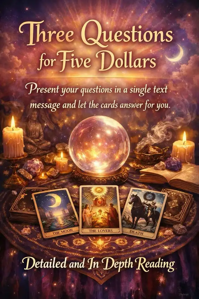  Five dollar  Three question reading65474887807619120