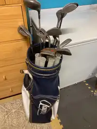 Men’s right handed clubs & bag