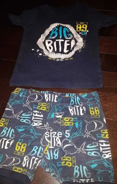 Boys size 5 pjs , View more