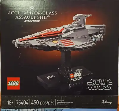 Lego Star Wars Acclamator-Class Assault Ship 75404 New Sealed, View more