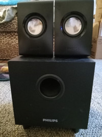 Philips speakers & sub-woofer