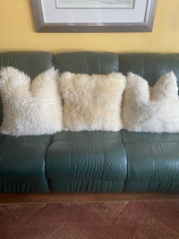 IKEA Sheepskin cushions 50x50 cm with down inserts 