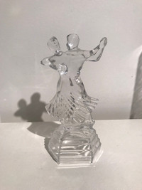 Glass Sculpture Dancing Couple - RCR Royal Crystal - sculpture