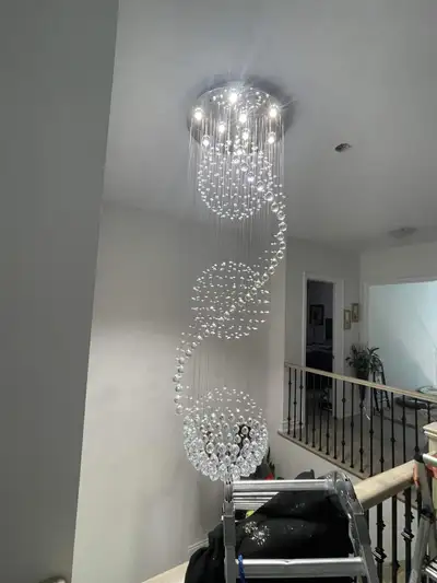 Gorgeous Crystal Chandeliers Available, View more