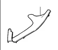 39856695 - VOLVO PART, SILL MOULDING