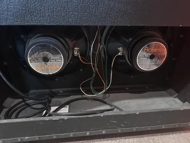 One-of-a-kind Roland Jazz Chorus-120 Amplifier in Amps & Pedals in Edmonton - Image 6