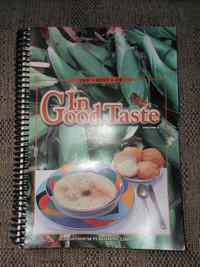 Vintage Cookbook: The Best of In Good Taste-Lighthouse Published