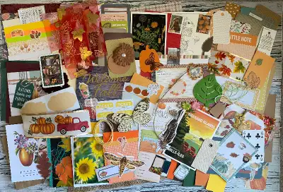 Fall / Autumn Themed Junk Journal Starter Kit, View more