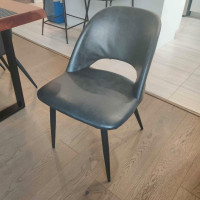 Black Leather Dining Chairs