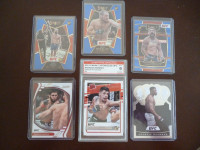 Brandon Moreno graded UFC rookie card + Ngannou Makhachev +3