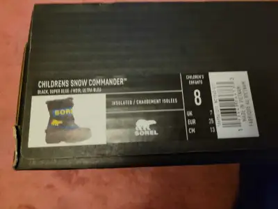 Sorel children snow commanderWinter boots., View more