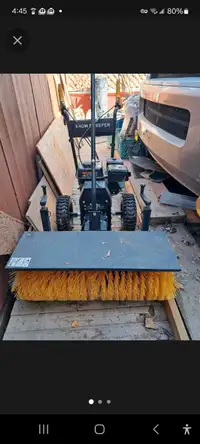 Power Sweeper 32" W 14"D brush 