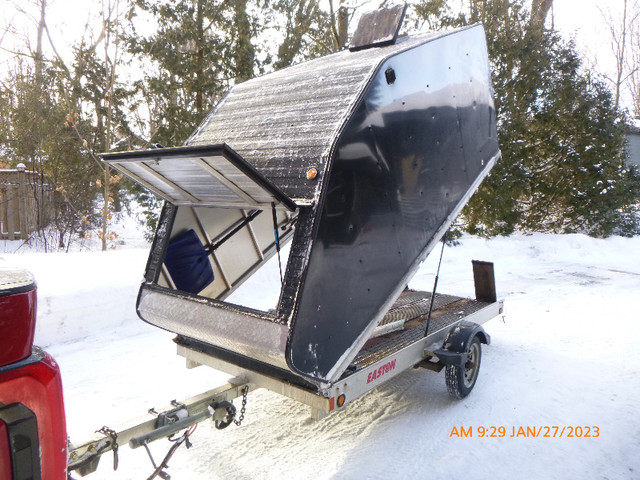SNOWMOBILE TRAILER HYBRID ENCLOSED in Other in North Bay