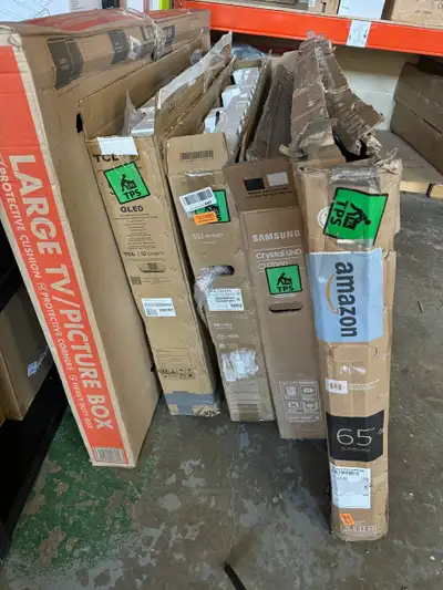 Broken TVs for parts or repair 5pcs, View more