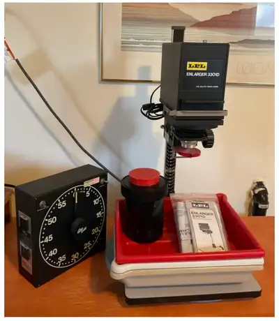 LPL 3310D Enlarger with a clean Amplis 50mm f3.5 lens this is a compact system perfect for starting...