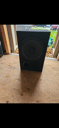 Subwoofer and Amplifier