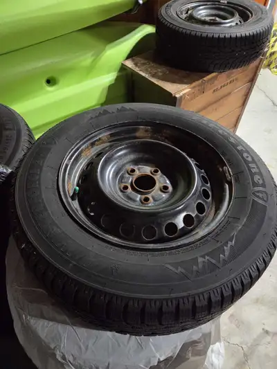 Make an offer. 100 bucks each or whatever you offer. Firestone Winterforce 2 tires 215 65 R16 Used o...