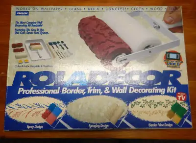 Emson Roladecor Painting Stencil Kit NEW, View more