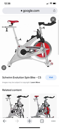 Schwinn Evolution Spin Bike + lots of parts