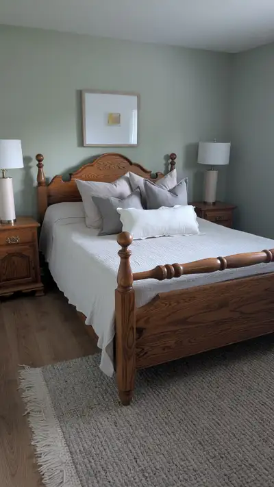 PENDING - Solid Oak 5-Piece Queen Bedroom Set, View more