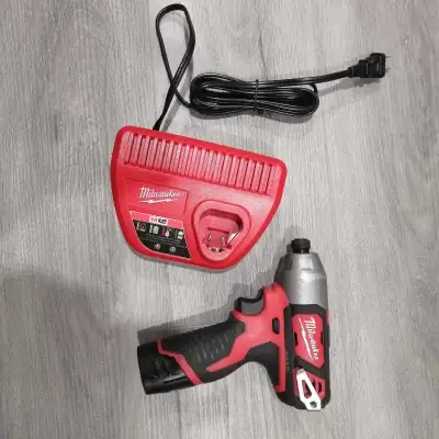 Driver& battery Used but in good condition, working great Charger brand-new Cash only