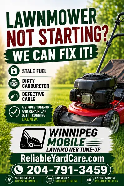 MOBILE LAWNMOWER REPAIR , View more