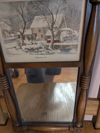 Currier et Ives miroir, View more