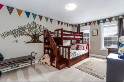 Bunkbed with Built In Bookcase and Storage, View more