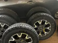 PENDING 2024 Jeep wrangler Sahara take off tires and rims