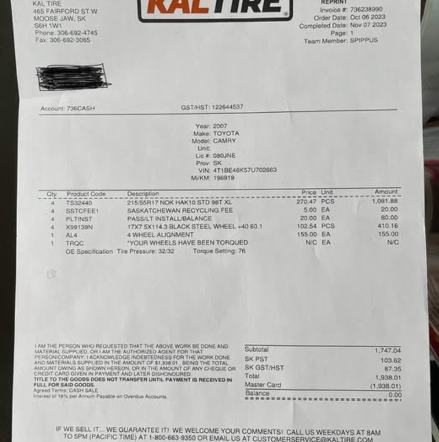 Premium Studded Winter Tires on Rims (Nokian brand - Like New) in Tires & Rims in Regina - Image 5