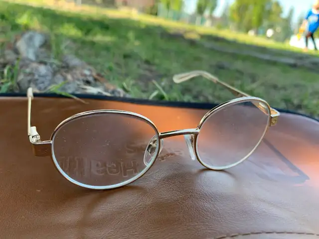 kids gold Disney glasses