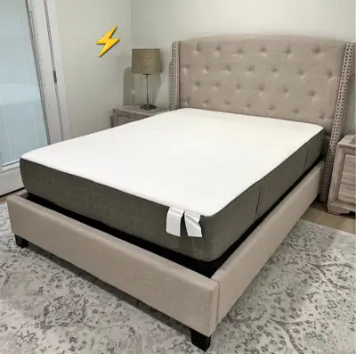 Perfect Condition!! Untouched Double Bed Mattress Plus Box on Urgent Sale!! Rush & Free Delivery!!