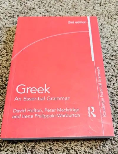 Greek: An Essential Grammar of the Modern Language, View more